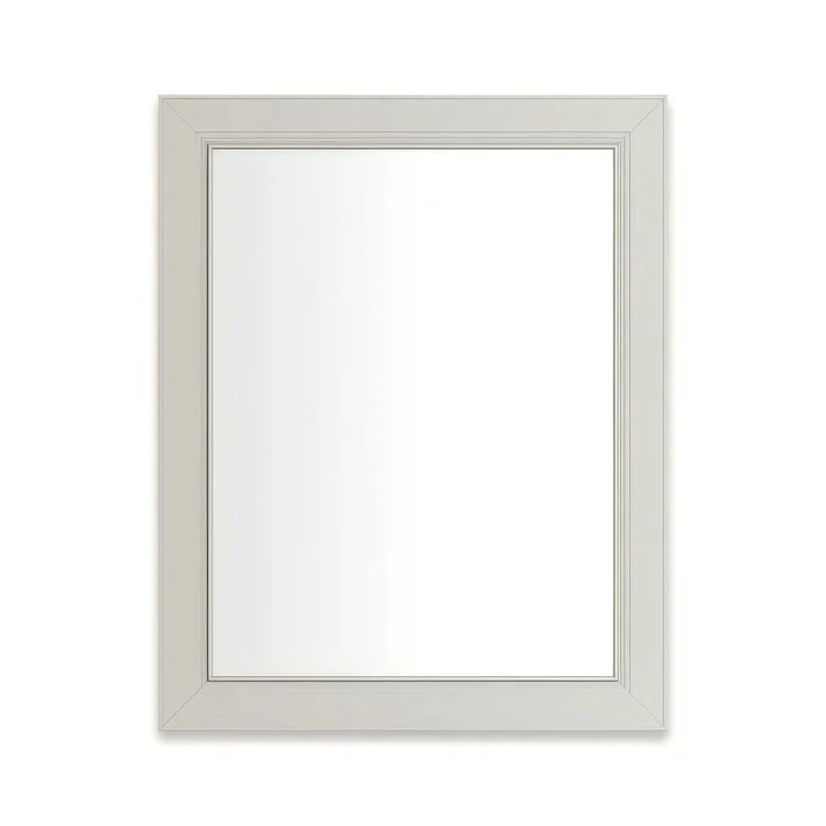 Medicine Cabinet Main Line 24 x 30 Inch 1 Doors Framed Mirror Vintage Brass Flat Top Merion Frame Slow Close Hinges 4 Inch - Frankwebs