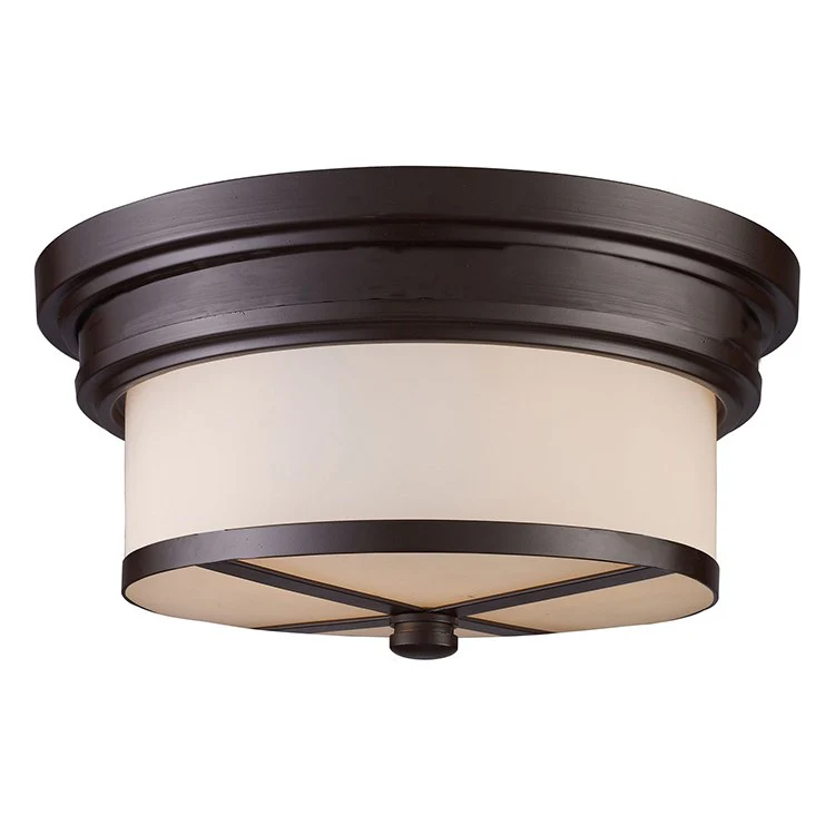 Flush Mounts Two-Light LED Flush Mount Ceiling Fixture - Frankwebs