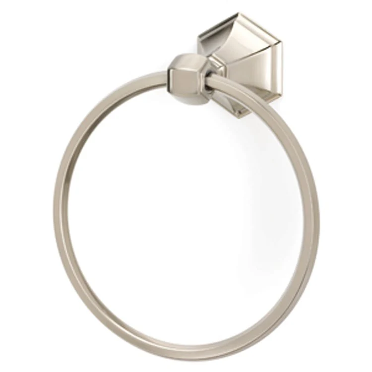 Towel Ring Nicole Bath 7 Inch Satin Nickel Brass 3-1/4 Inch - Frankwebs