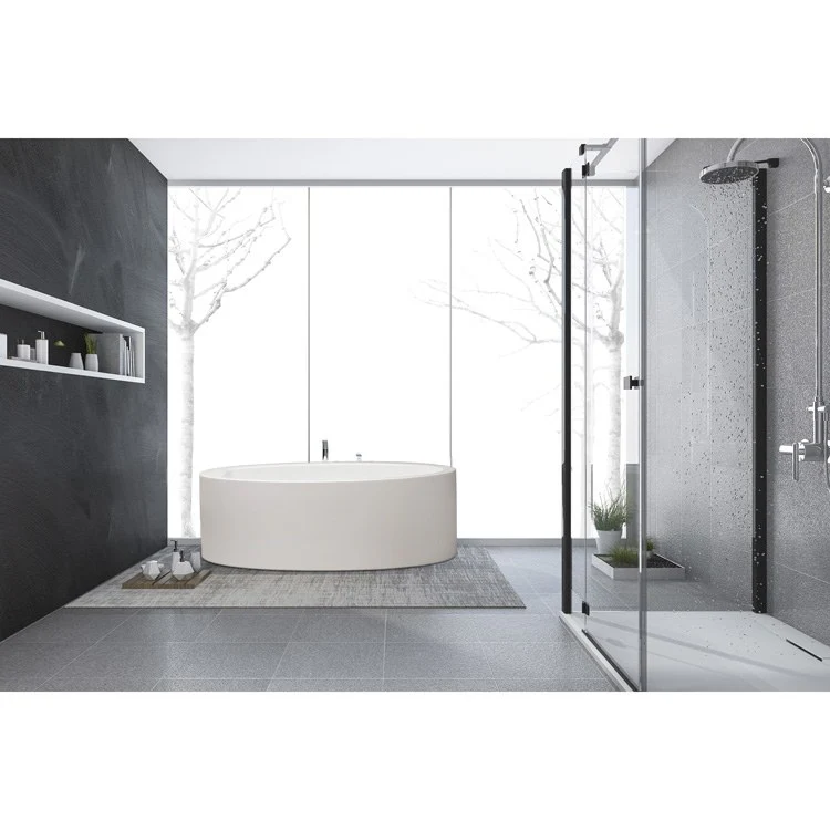 Soaking Tub Studio Collection Aubry 60 x 32 Inch Freestanding Tub Only End Bone Acrylic - Frankwebs