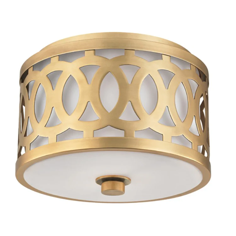 Genesee Single-Light Small Flush Mount Ceiling Fixture - Frankwebs