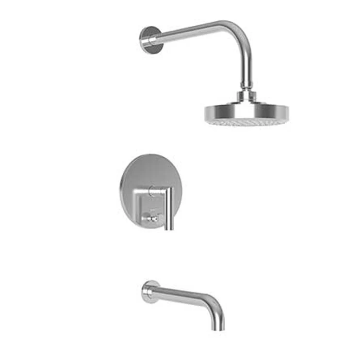 Pavani Pressure Balance Tub/Shower Trim with Lever Handle - Satin Bronze PVD - Frankwebs