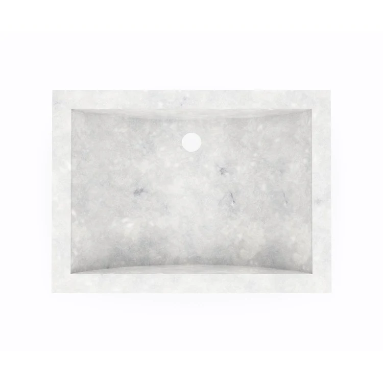 Lavatory Bowl 1 Bowl Undermount 19 x 13 Inch Ice 6-1/4 Inch 1 Hole - Frankwebs