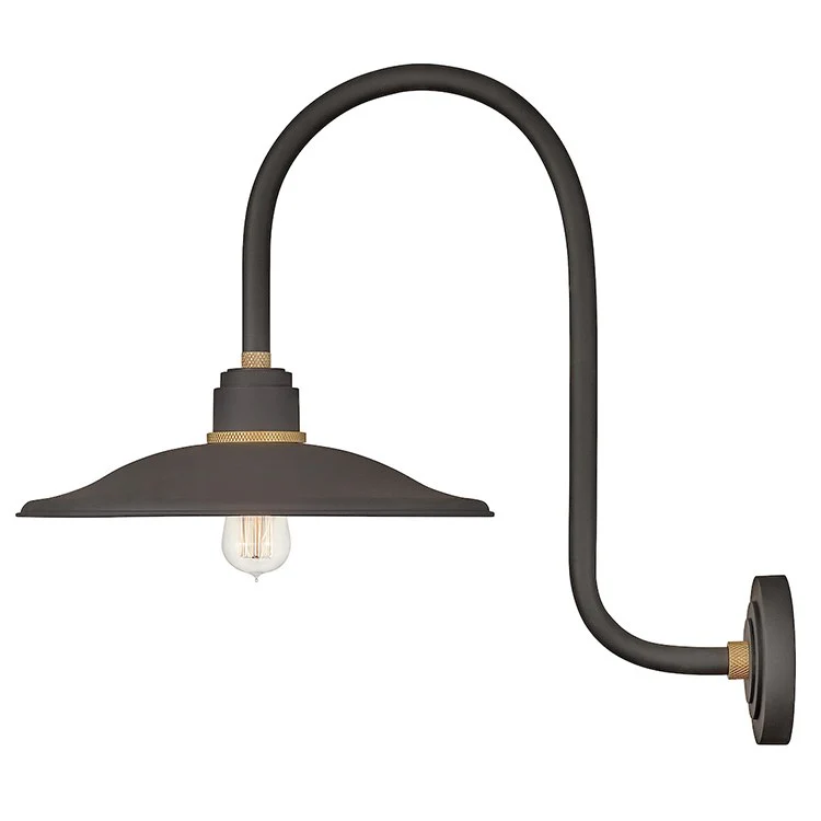Foundry Single-Light Large Outdoor Wall Sconce - Frankwebs