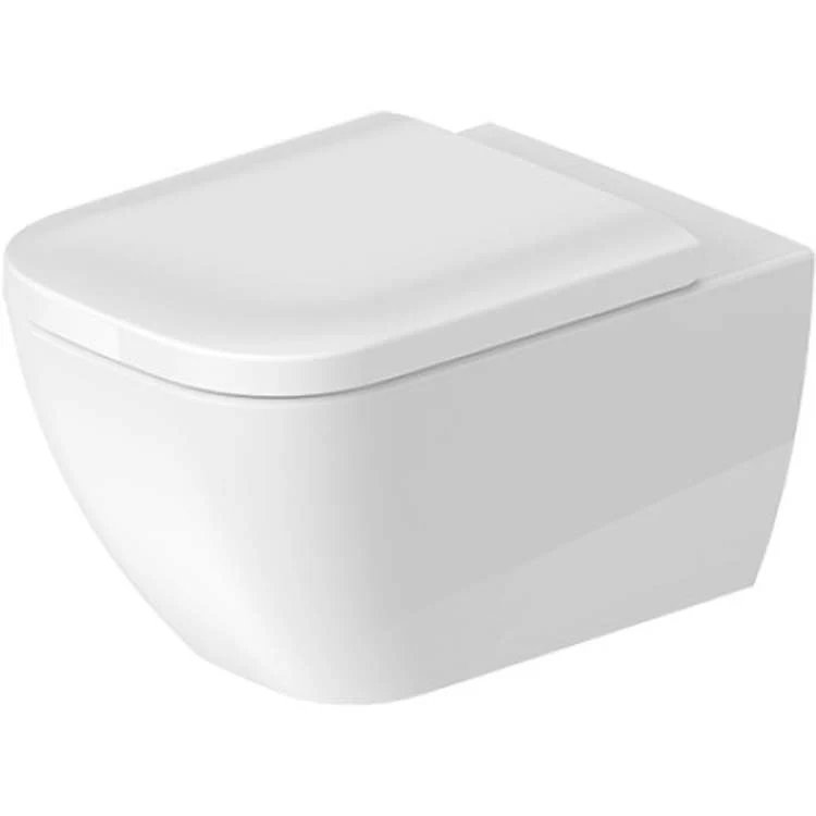Toilet Happy D.2 Rimless White Elongated 13-1/4 Inch 1.6 Gallons per Flush Ceramic Wall Mount 21-1/4 Inch - Frankwebs