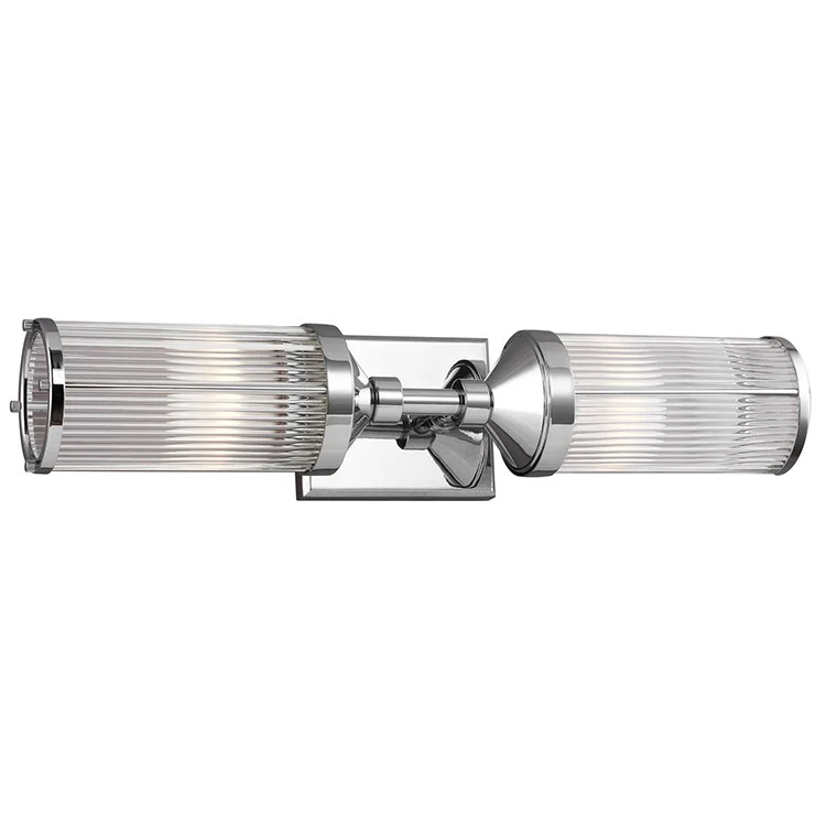 Paulson Two-Light Bathroom Vanity Fixture - Frankwebs