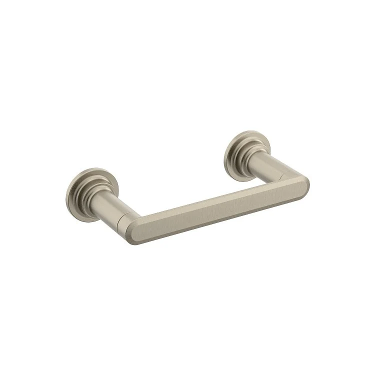 Toilet Paper Holder Greenfield Brushed Nickel Zinc 6-1/2 Inch 3-1/2 Inch Wall - Frankwebs