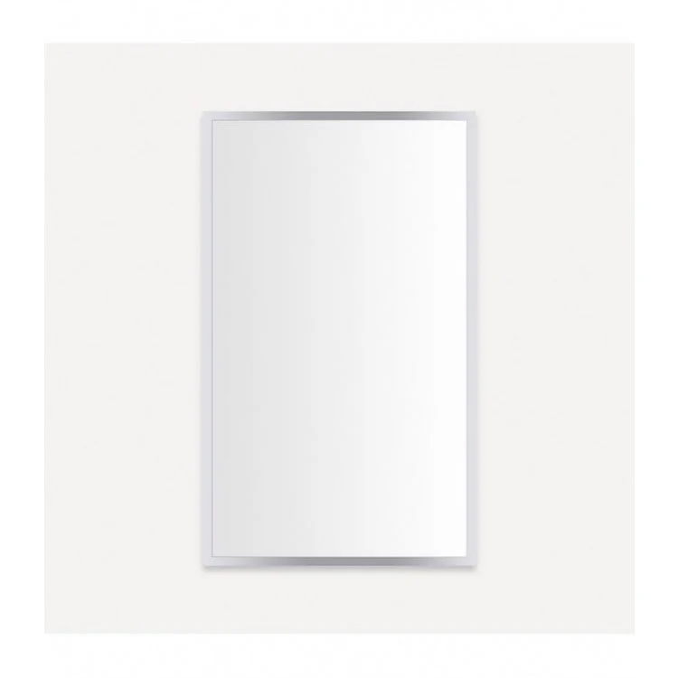 Medicine Cabinet Profiles 24W x 40H x 4D Inch 1 Doors Mirror Chrome Flat Top Left Hand Side Electric - Frankwebs
