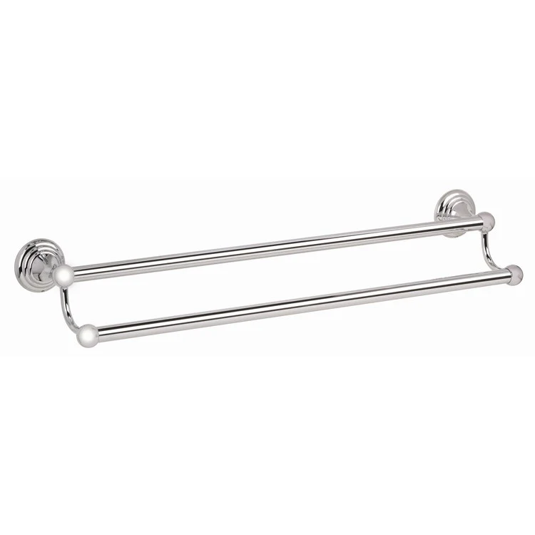Towel Bar Embassy Bath 30 Inch Double Barcelona Brass 5-13/16 Inch - Frankwebs