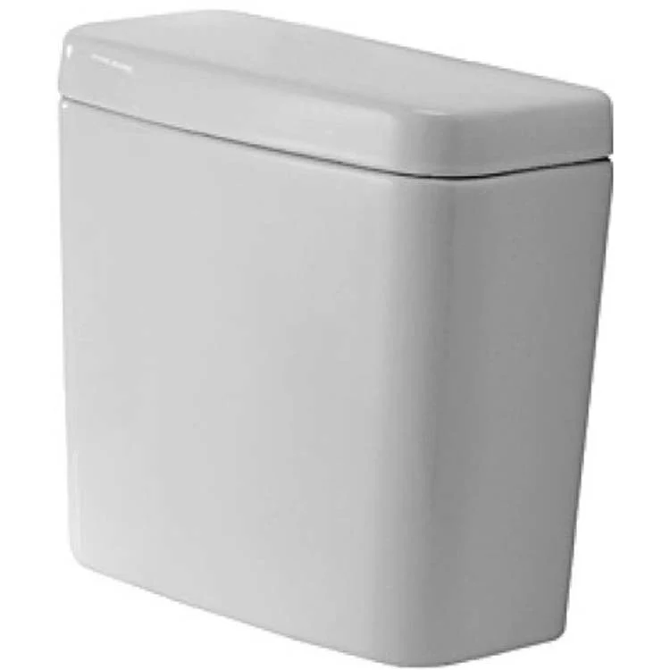 Toilet Tank D-Code 2 Piece White 1.28 Gallons per Left Flush Ceramic Single Flush - Frankwebs