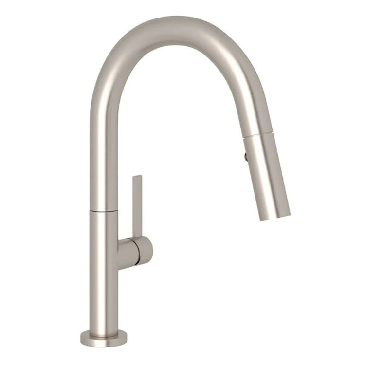 Bar Faucet Lux Modern 1 Lever Satin Nickel 5-3/4 Inch 1.8 Gallons per Minute - Frankwebs
