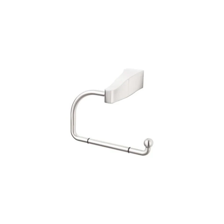 Aqua Open Post Toilet Paper Holder - Polished Nickel - Frankwebs