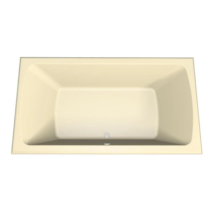Combination Tub Designer Collection Rachael 72 x 36 x 20 Inch Drop-In Center Drain White Rectangle - Frankwebs