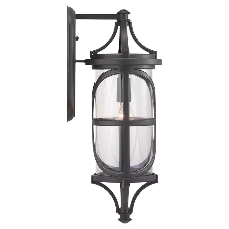 Morrison Single-Light Outdoor Large Wall Lantern - Frankwebs