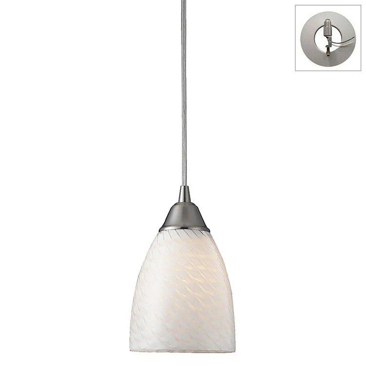 Arco Baleno Single-Light Pendant with Recessed Light Kit - Frankwebs