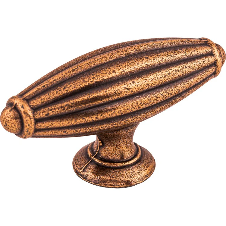Tee Handle Tuscany Zinc Alloy 1 Old English Copper for Decorative Hardware - Frankwebs