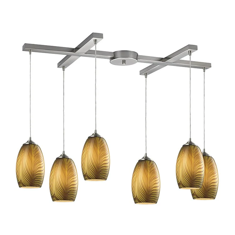 Tidewaters Six-Light Pendant - Frankwebs