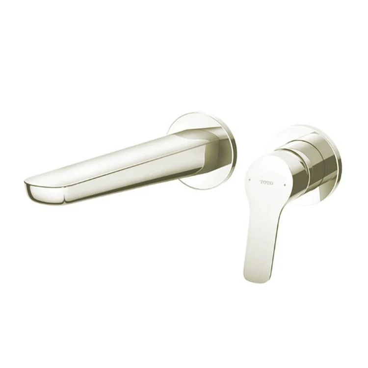 Lavatory Faucet GS Wall Mount 1 Lever ADA CALGreen/WaterSense Polished Nickel 1.2 Gallons per Minute - Frankwebs