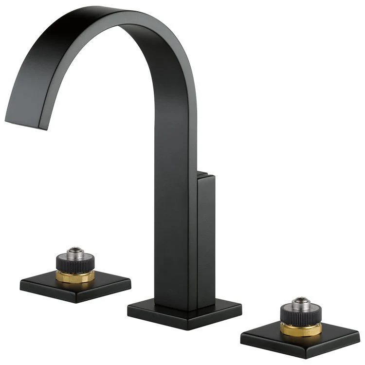 Siderna Two Handle Widespread Bathroom Faucet without Handles - Frankwebs
