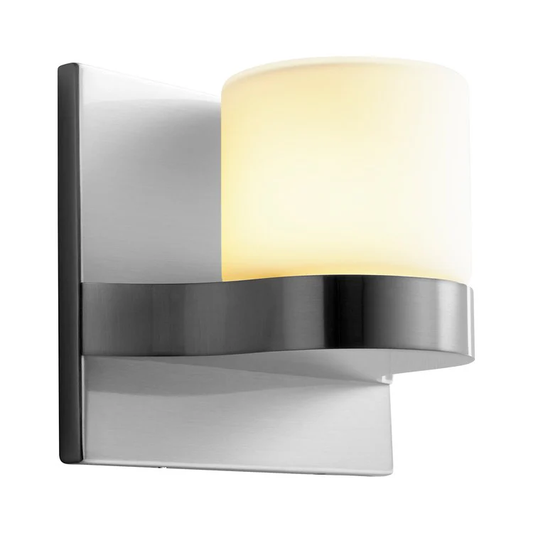 Olio Single-Light LED Wall Sconce - Satin Nickel - Frankwebs