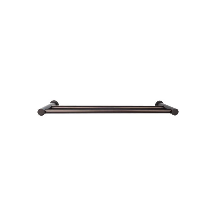 Towel Bar Hopewell 18 Inch Double Brushed Satin Nickel Zinc Alloy 5-7/8 Inch for Bath Hardware - Frankwebs