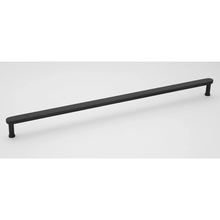 Pull Moderne Oversized Satin Nickel Brass 18 Inch 18-3/4 Inch 1-1/2 Inch - Frankwebs