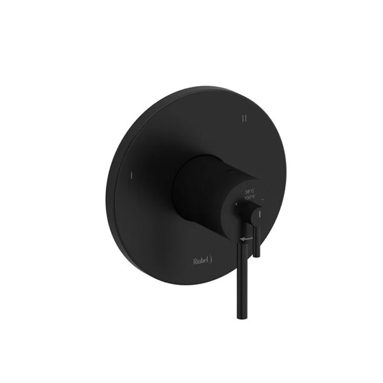 Thermostatic and Pressure Balance Valve Trim GS 1/2 Inch Round 3-Way No Share 5 Function 1 Lever Chrome ADA 5.0 Gallons per Minute - Frankwebs