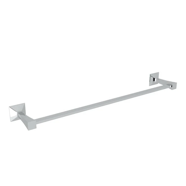 Towel Bar Vincent 18 Inch Single Satin Nickel Brass/Zinc 3-11/32 Inch - Frankwebs
