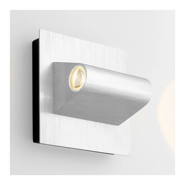 Cadet Two-Light LED Outdoor Wall Sconce - Brushed Aluminum - Frankwebs