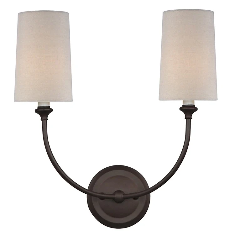 Libby Langdon Sylvan Two-Light Wall Sconce - Frankwebs