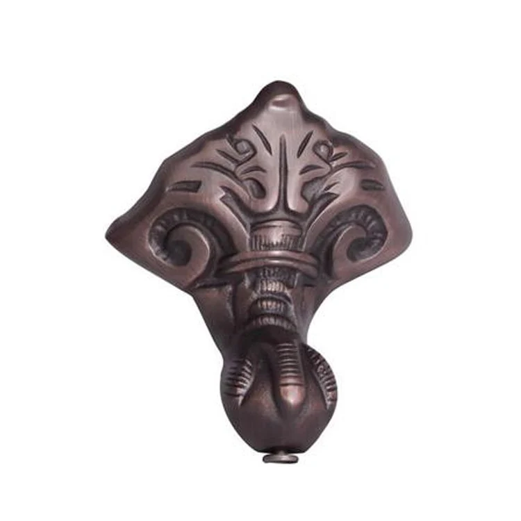 Freestanding Tub Columbus 61 Inch Double Roll Top Oval Cast Iron White/Oil Rubbed Bronze Imperial Feet No Faucet Holes Rolled Rim - Frankwebs