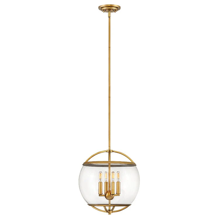 Calvin Four-Light Medium Orb Pendant - Frankwebs