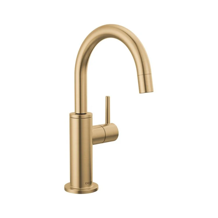 Beverage Faucet Contemporary Cold Water Only with Air Gap 1 Lever ADA Venetian Bronze - Frankwebs