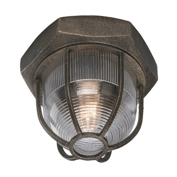Acme Single-Light Flush Mount Ceiling Fixture - Frankwebs