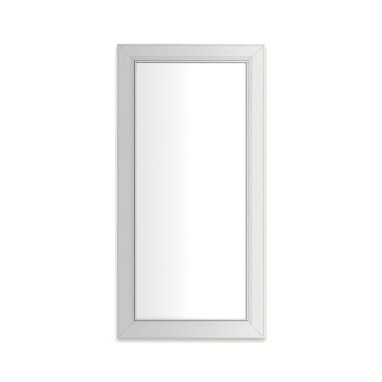 Medicine Cabinet Main Line 20 x 40 Inch 1 Doors Framed Mirror Brushed Bronze Flat Top Merion Frame Slow Close Hinges 4 Inch - Frankwebs