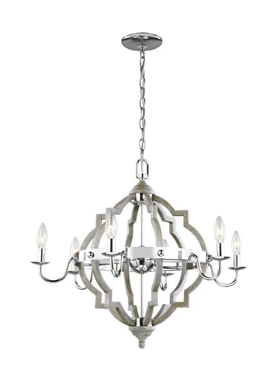 Socorro Six-Light Chandelier - Frankwebs
