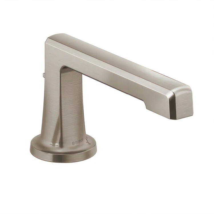 Lavatory Faucet Levoir Widespread 6-16 Inch Spread Less Handle ADA WaterSense Brilliance Luxe Nickel 1.5 Gallons per Minute Low Spout 4 Inch - Frankwebs