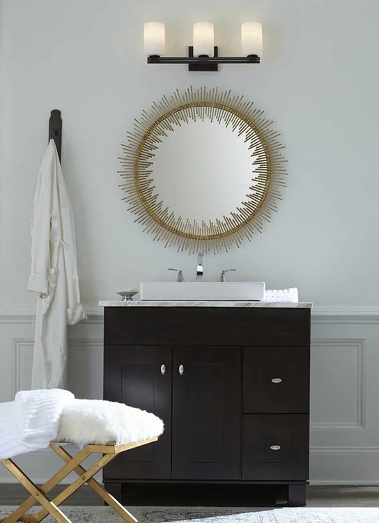 Lisbon Three-Light Bathroom Vanity Fixture - Frankwebs