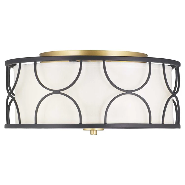 Landree Three-Light Flush Mount Ceiling Fixture - Frankwebs