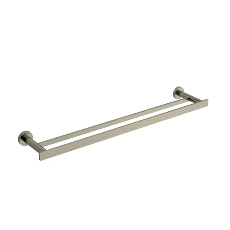 Towel Bar Paradox 24 Inch Double Brushed Gold Zinc 5 Inch - Frankwebs