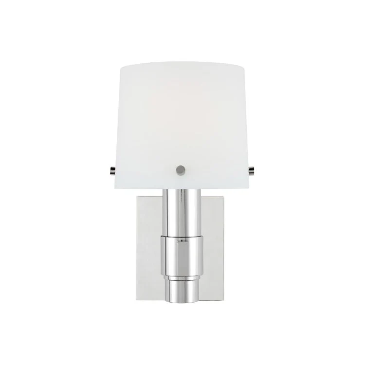 Sconce Palma Thomas O'Brien 1 Lamp Polished Nickel 75 Watts - Frankwebs