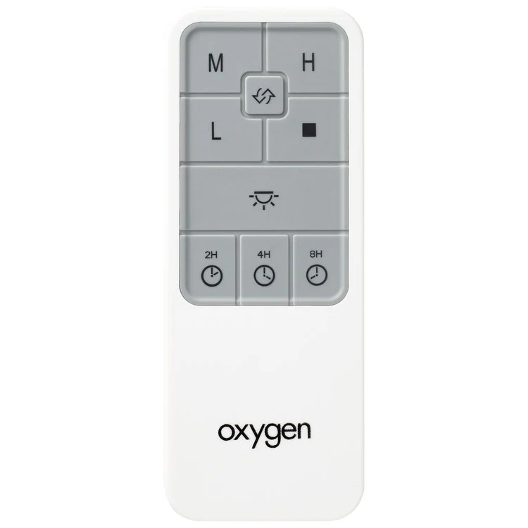 Oslo Fan Remote - White - Frankwebs