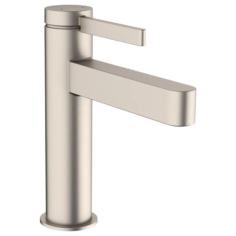 Lavatory Faucet Finoris 110 Deck Mount 1 Lever ADA WaterSense Brushed Nickel 1.2 Gallons per Minute Pop-Up 1 Hole ComfortZone EcoRight - Frankwebs