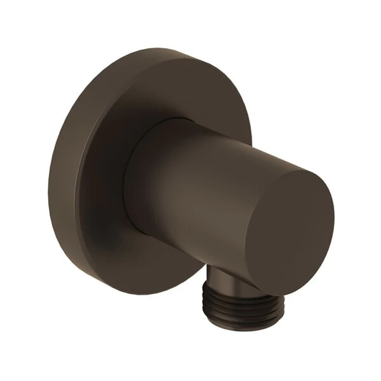 Handshower Elbow Brass Polished Chrome 1/2IN Female NPT Inlet 1/2IN Male Outlet 2-3/8 Inch - Frankwebs