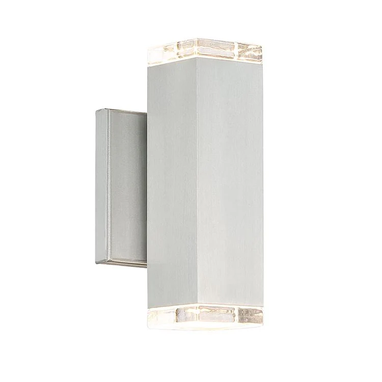 Block Two-Light LED Indoor/Outdoor Wall Light 3000K - Frankwebs