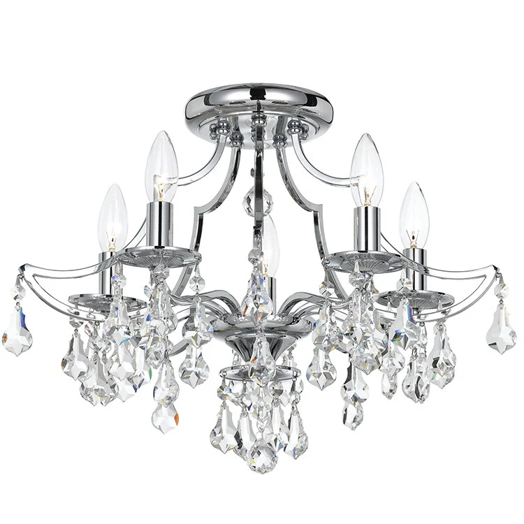 Cedar Five-Light Flush Mount Ceiling Fixture - Frankwebs