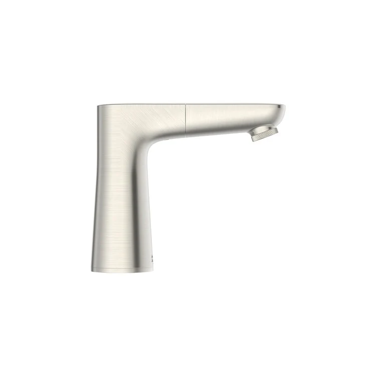Lavatory Faucet Aspirations Monoblock 1 Lever ADA CALGreen/CEC/WaterSense Brushed Nickel 1.2 Gallons per Minute 4-9/16 Inch - Frankwebs