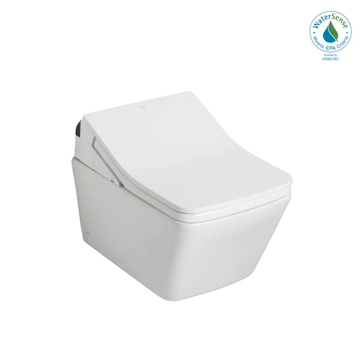 Toilet SP 1 Pieces Universal Height Matte Silver Square ADA 16-1/8 Inch 0.9/1.28 Gallons per Flush Auto Flush Washlet+ SX - Frankwebs