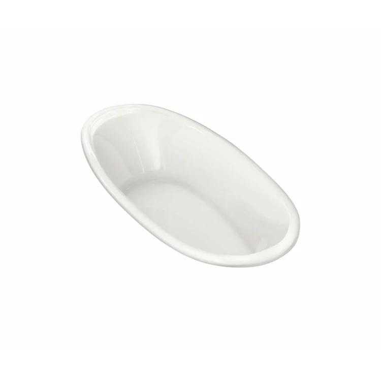 Tub Saturna 60 x 36 Inch Drop-in Whirlpool Center White Acrylic - Frankwebs