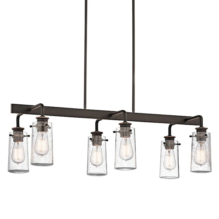Braelyn Six-Light Linear Chandelier - Frankwebs